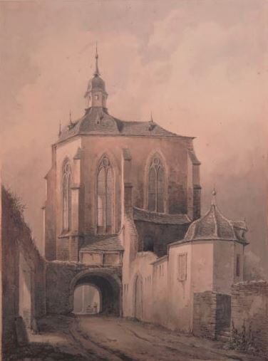 Johann Friedrich Morgenstern (Künstler*in), Wernerskirche bei Oberwesel, 1. Hälfte 19. Jahrhundert