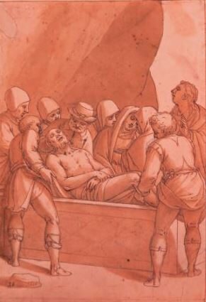 Daniel Block (Künstler*in), Grablegung, 1621