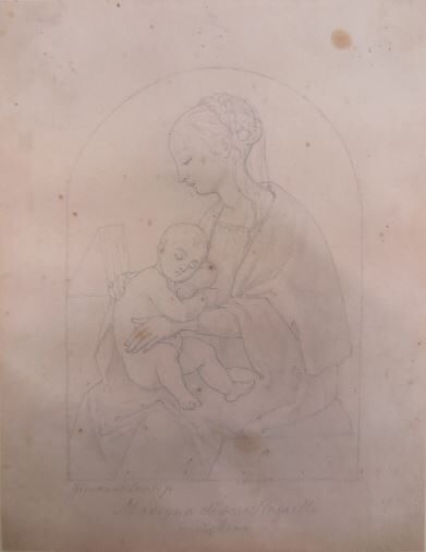 Johann David Passavant (Künstler*in), Madonna, 1802–1861