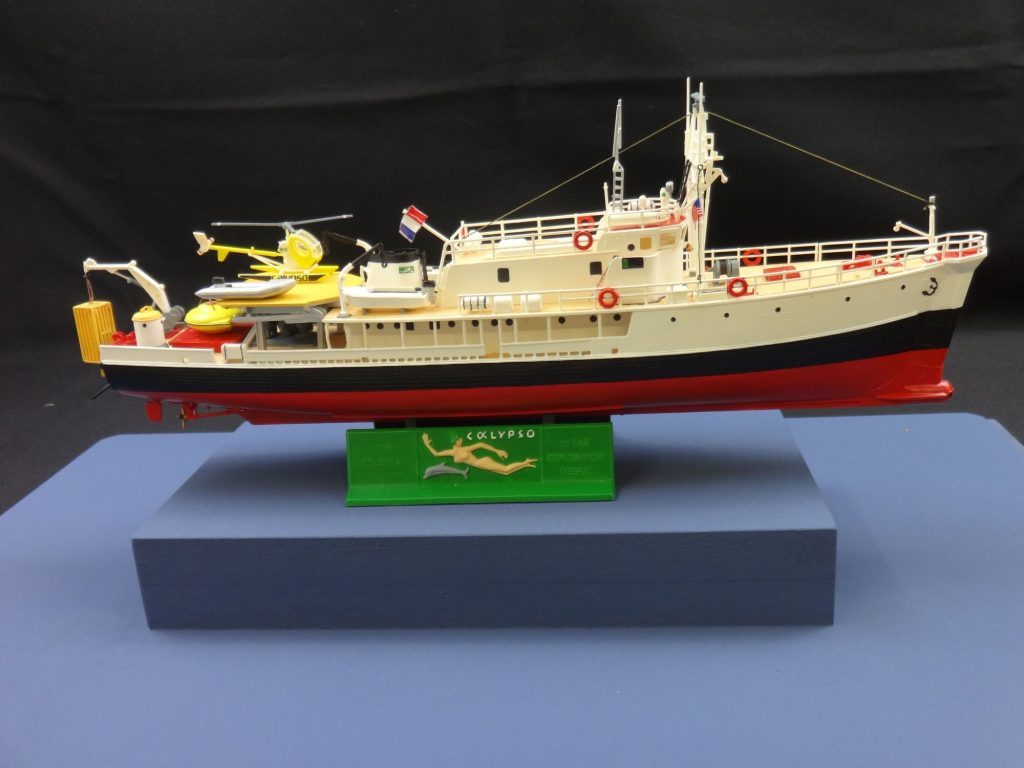 Forschungsschiff Calypso, Modell, Maßstab 1: 125