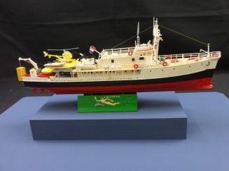 Forschungsschiff Calypso, Modell, Maßstab 1: 125