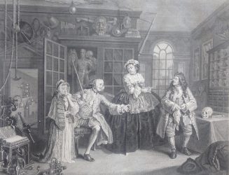 Marriage à la mode, Plate III
