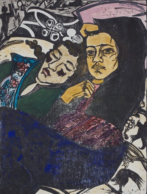 Erich Heckel (Künstler*in), Zwei Ruhende, 1931