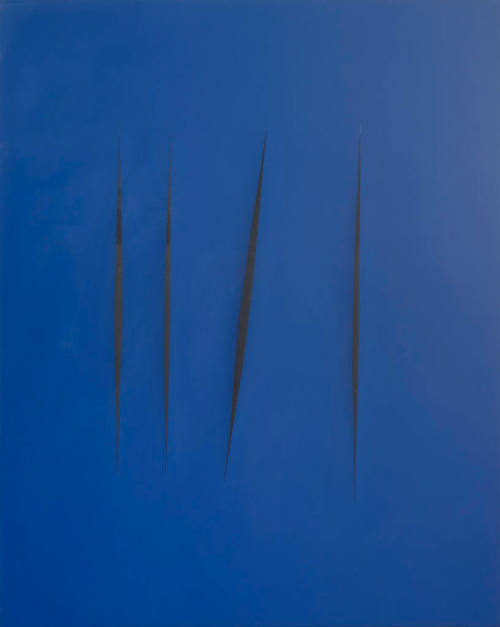 Lucio Fontana (Künstler*in), Concetto Spaziale. Attese, 1968