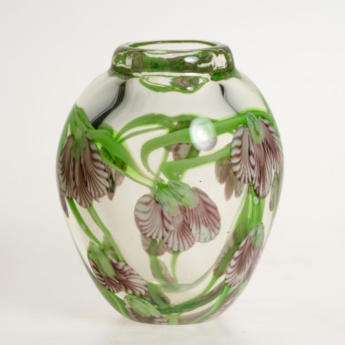 Lundberg Studios (Ausführung), Paperweight-Vase, ca. 1980–1990
