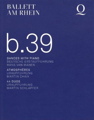 Programmheft Ballett am Rhein - b.39. Premiere am 12. April 2019 im Opernhaus Düsseldorf, Deuts ...