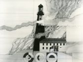 Light House, quer 75x100cm, Mischtechnik, 1994