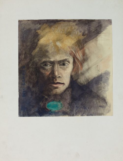 Egon Wilden (Künstler*in), Portrait Dela Behren, nach 1917