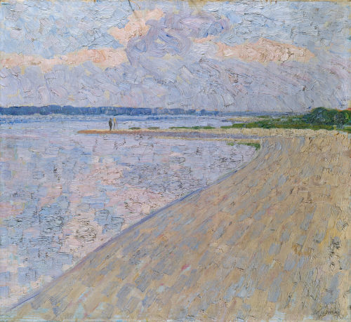 Walter Ophey (Künstler*in), Am Rhein, 1909