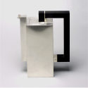 Kaffeekanne, Silber 925, Ebenholz 1999-2008, 23x17cm, montiert