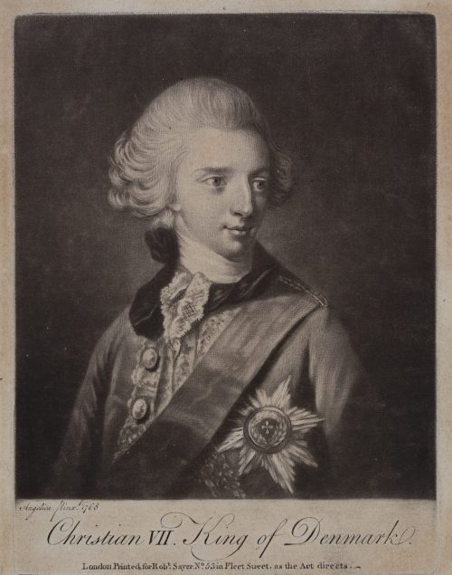 Richard Houston (Künstler*in), Christian VII., König von Dänemark, 1768