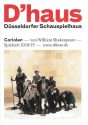 Programmheft zu "Coriolan" von William Shakespeare. Premiere am 18. April 2019 im Central, Groß ...