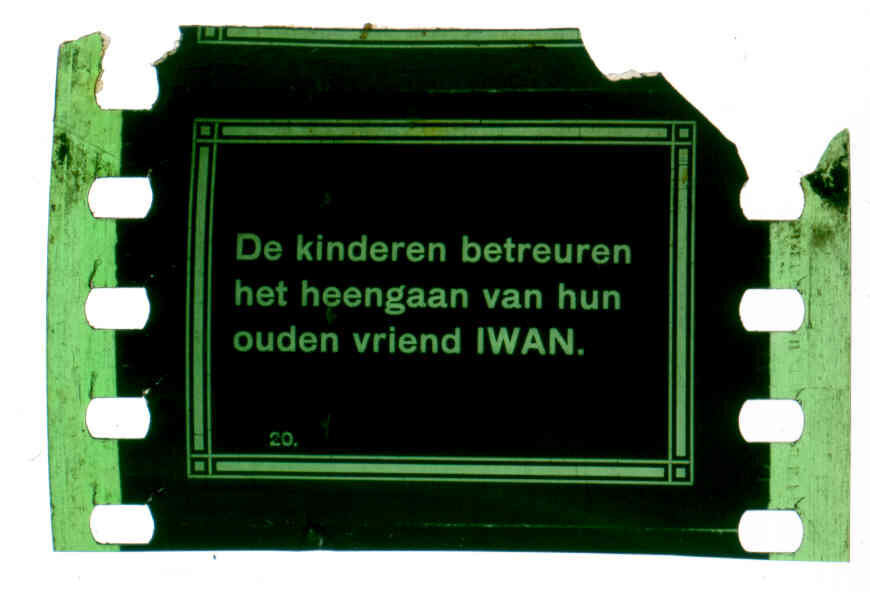 Filmkader zeigt Einzelbild des Films.