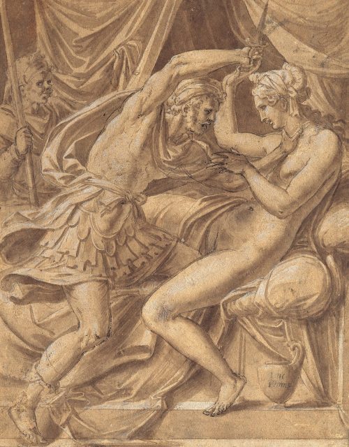 Luca Penni (Künstler*in), Lukretia und Tarquinius, 1530–1550