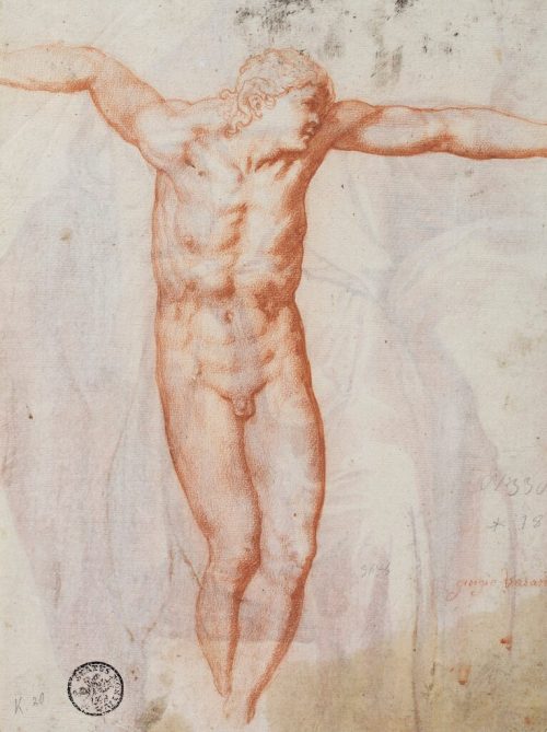 Unbekannt (Künstler*in), Christus am Kreuz, 18. Jahrhundert