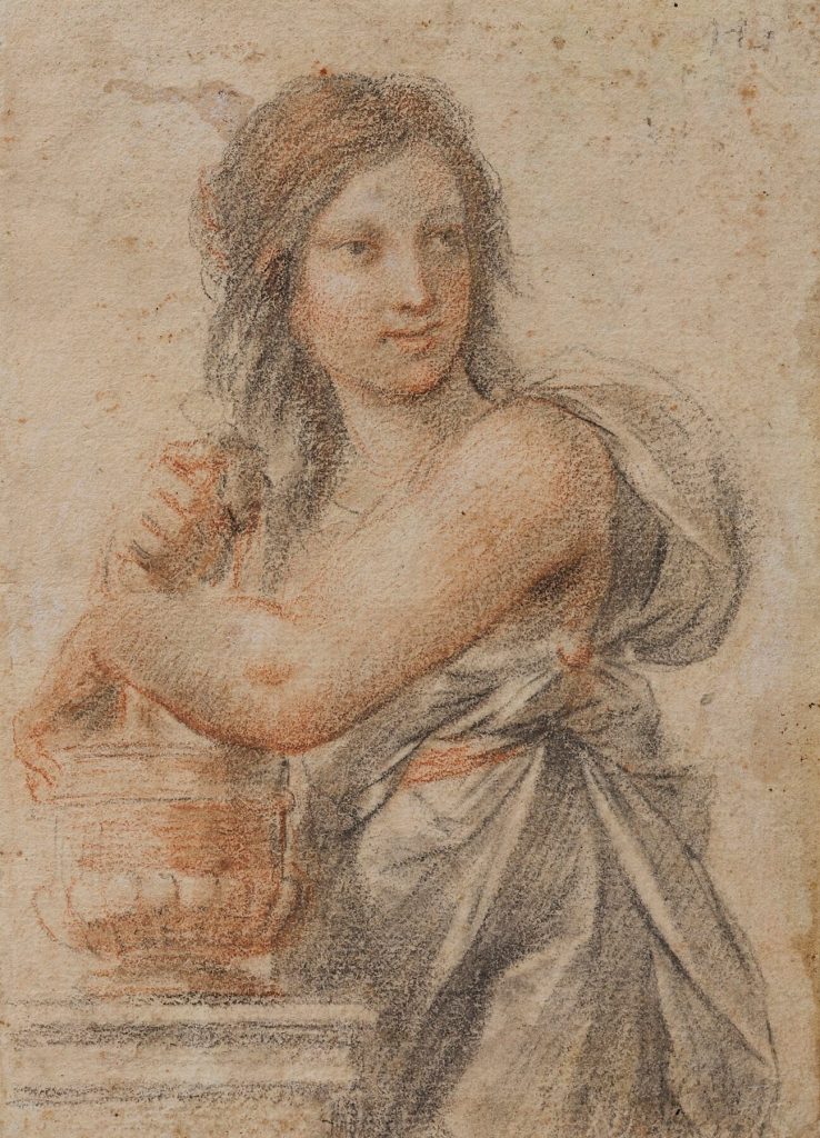 Artemisia mit der Urne ihres Gatten Mausolos (?)