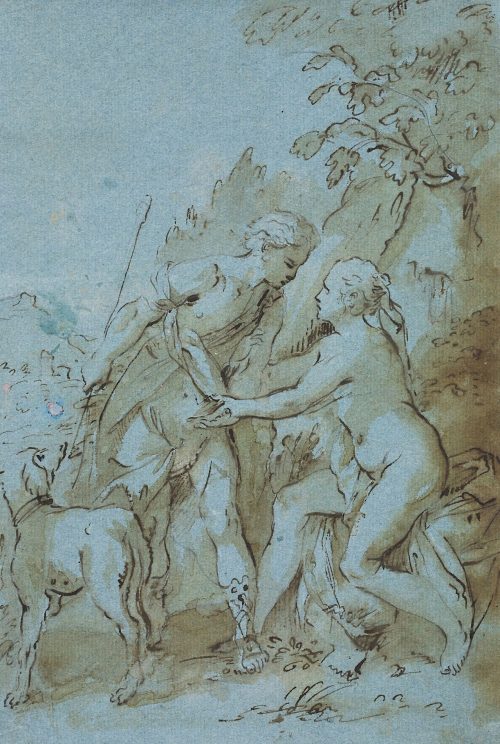 Carlo Giusto Caliari (Künstler*in), Venus und Adonis, Ende 16. Jahrhundert