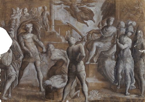 Parmigianino (Künstler*in), Das Martyrium von Paulus und die Verurteilung von Petrus, 2. Hälfte 16. Jahrhundert