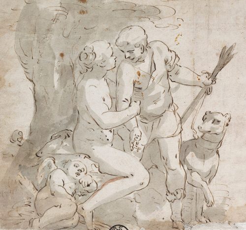 Luca Cambiaso (Künstler*in), Venus versucht Adonis von der Jagd abzuhalten, nach 1560