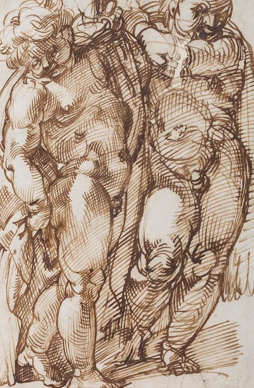 Bartolomeo Passarotti (Künstler*in), Studie zweier Putten, 1570–1575