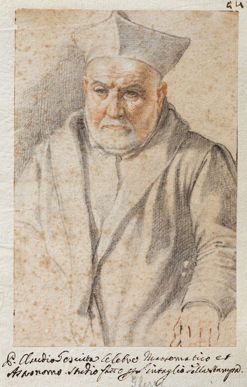 Francesco Villamena (Künstler*in), Porträt des Mathematikers Christoph Clavius, um 1606