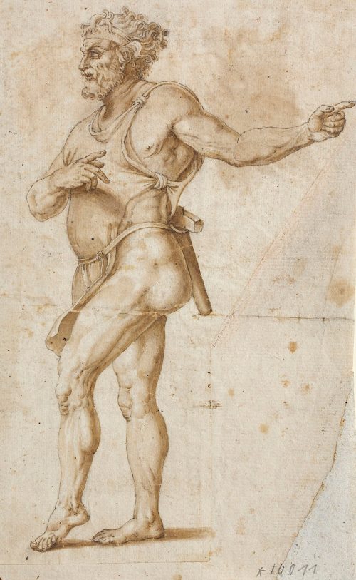 Giulio Romano (Künstler*in), Die Figur des Vulkan, 16. Jahrhundert