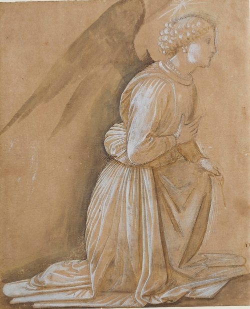 Fra Filippo Lippi (Künstler*in), Engel der Verkündigung, um 1460