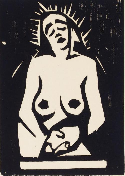 Conrad Felixmüller (Künstler*in), Madonna, 1912