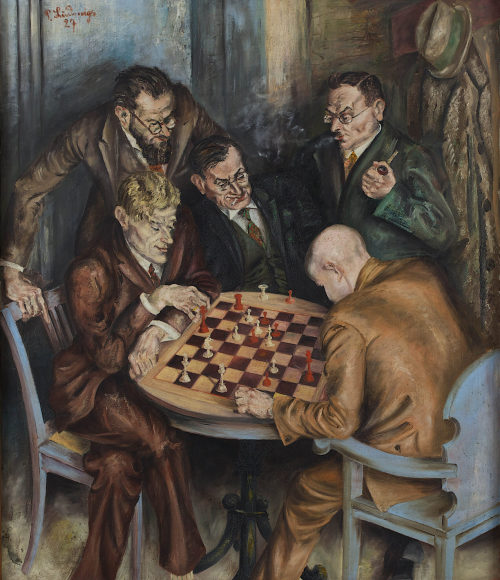 Peter Ludwigs (Künstler*in), Das Schachspiel, 1927