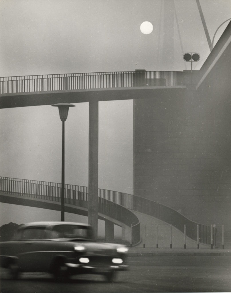 Ludwig Windstosser, Düsseldorf (Fußgängerbrücke), 1950er Jahre