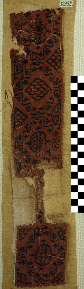 Tunikarest mit Clavusfragment