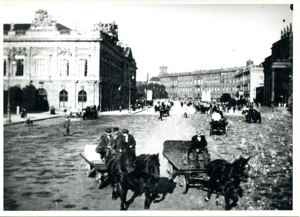 Szenenfoto aus einem nicht zu identifizierenden Film von Max Skladanowsky, Berlin, 1896