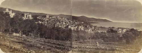 Unbekannt (Künstler*in), Ohne Titel (Panorama, San Remo), 1870s