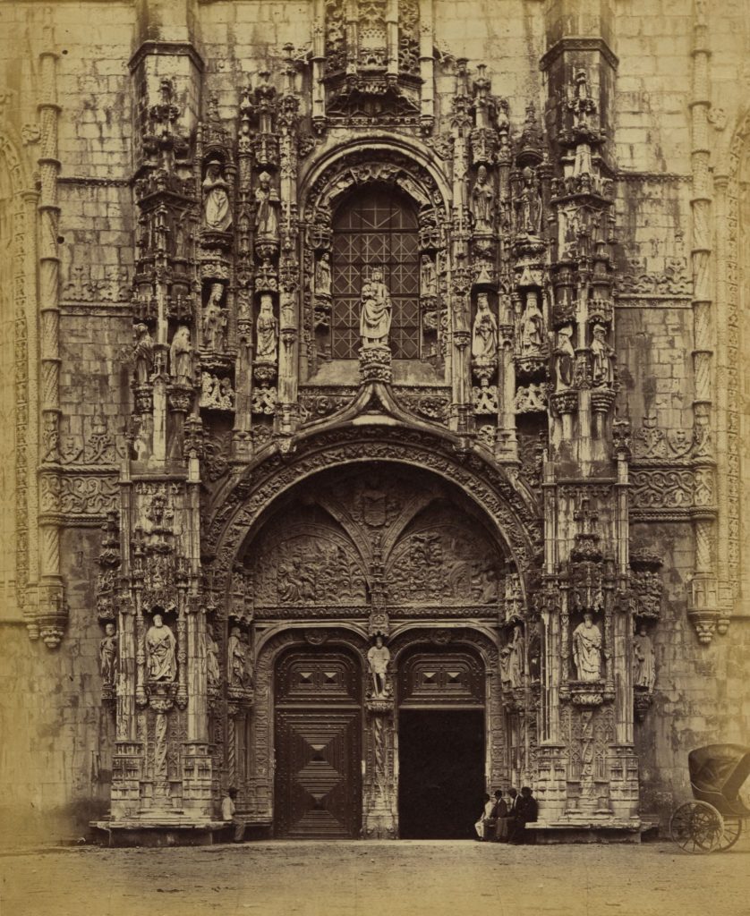 Ohne Titel (Eingang zur Kathedrale in Belem - Lissabon)