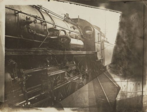 Unbekannt (Künstler*in), Ohne Titel (Eisenbahn), ca. 1910