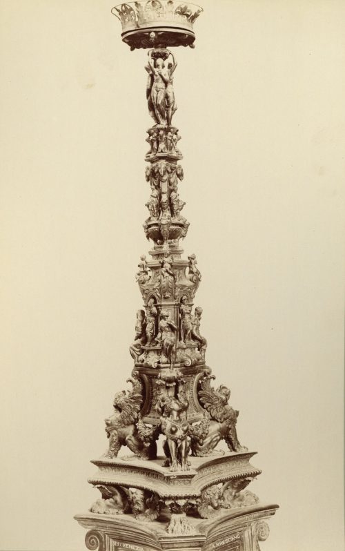 Unbekannt (Künstler*in), Venezia (Kerzenleuchter) von A. Bresciano, ca. 1890