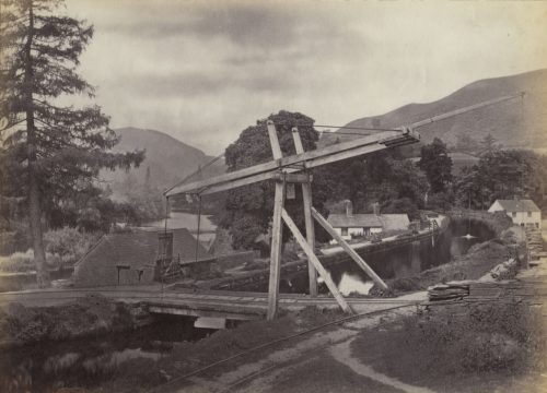 Francis Bedford (Künstler*in), Zugbrücke, ca. 1860