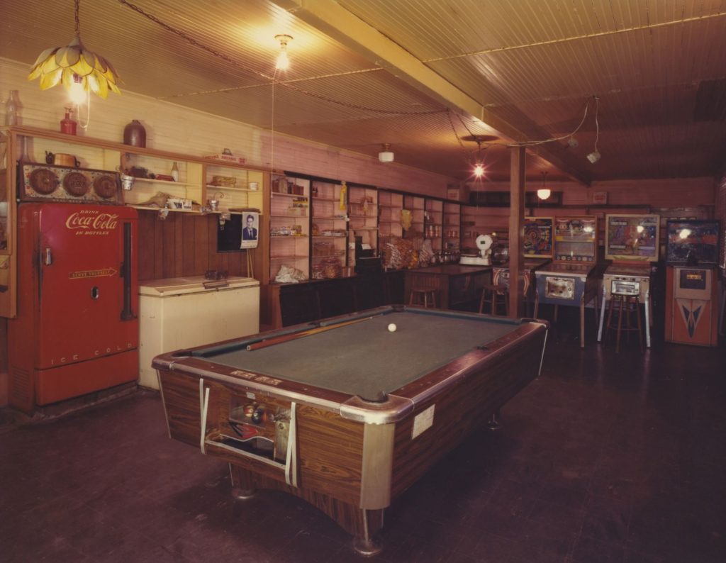 Poolhall, White House Hotel, Verret, Louisiana