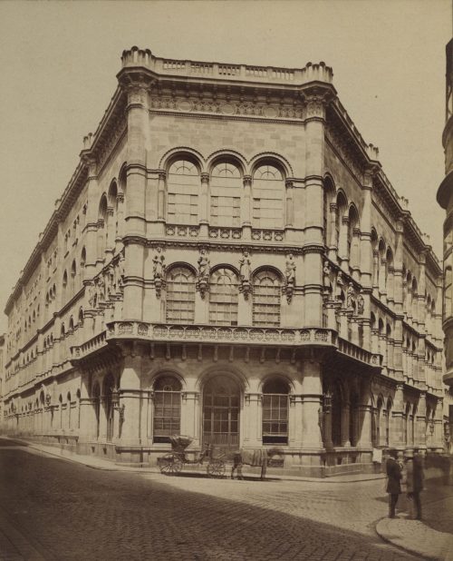 Michael Frankenstein & Co. (Künstler*in), K.K. Nationalbank Wien, ca. 1860