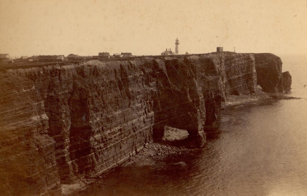 Helgoland. - Westküste. 