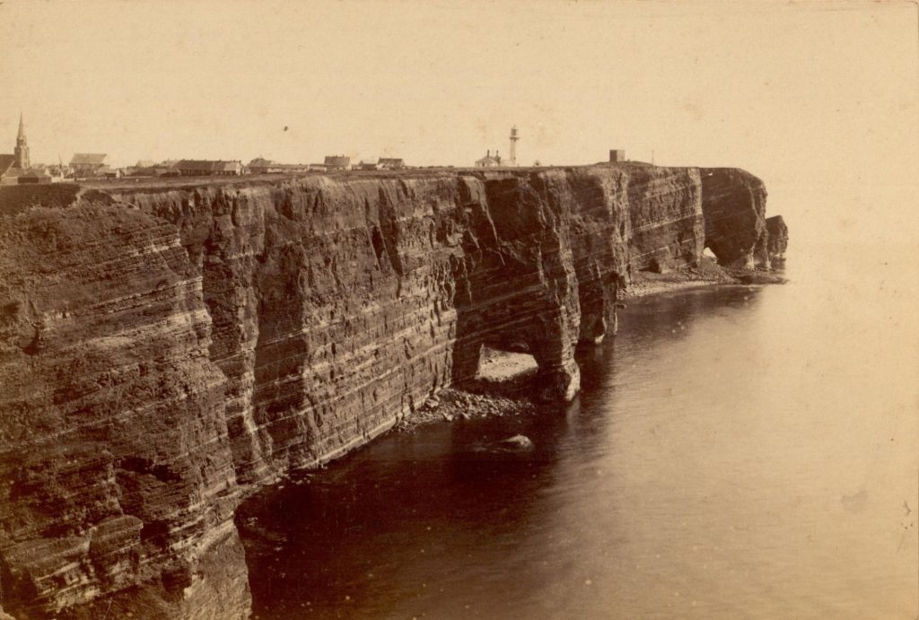 Helgoland. - Westküste.