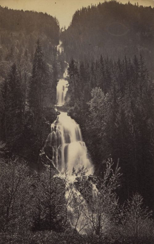 Johann Adam Gabler (Künstler*in), Ohne Titel (Giessbachfall, Schweiz), 1870–1888