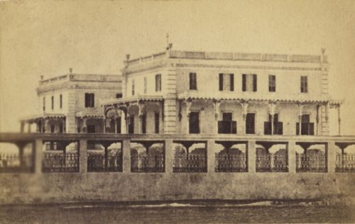 Wilhelm Hammerschmidt (Künstler*in), Ägypten, Kairo. Landhaus des Vicekönigs am Nil, 1860s