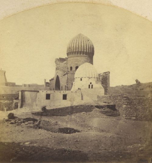 Wilhelm Hammerschmidt (Künstler*in), Ägypten, Kairo, Kalifengräber der Ebene Kara-Makdan, 1860s