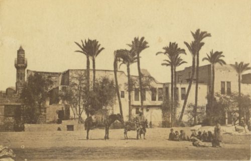 Wilhelm Hammerschmidt (Künstler*in), Ägypten, Kairo, Theil der Vorstadt, 1860s