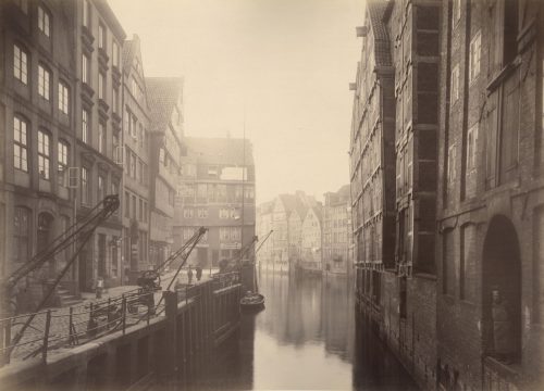 Georg Koppmann (Künstler*in), Hamburg: Holländische Reihe, Kalkhof und Mührenfleth, 1883