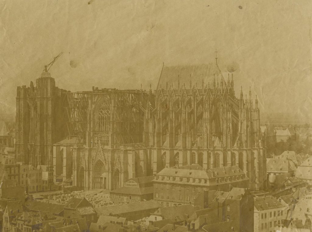 Ohne Titel (Der Kölner Dom von Südosten)