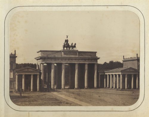 Leopold Ahrendts (Künstler*in), Brandenburger Tor, Berlin, ca. 1855