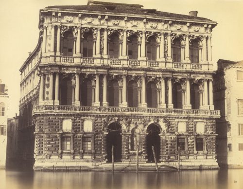 Carlo Naya (Künstler*in), Venedig, Palazzo Pesaro, ca. 1870