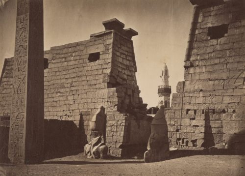 Philipp Remelé (Künstler*in), Tempel von Luxor, 1873–1874